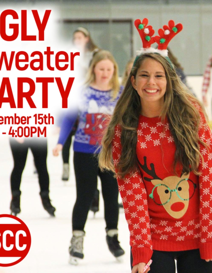 Ugly Sweater Ice Skating Party CTvisit